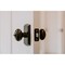 Delaney Hardware Italian Collection Santo Edged Oil-Rubbed Bronze Bed/Bath Door Knob 362607 - alternate 4